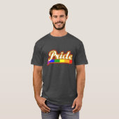 T-shirt Couleurs Gay pride de la fierté (Devant entier)