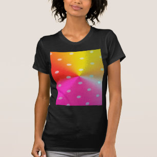 T-shirt Couleurs Motifs pois