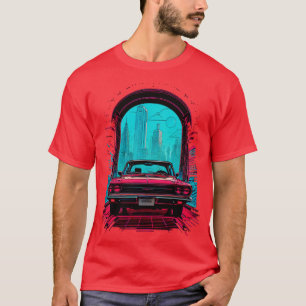 T-shirt Couleurs néon Rétrowave