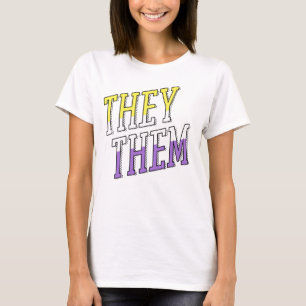 T-shirt Couleurs non binaires Ils Elles