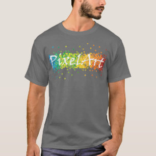 T-shirt Couleurs Pixel Art