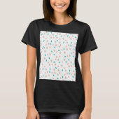 T-shirt Couleurs Points Et Chaos Chiffon Top (Devant)