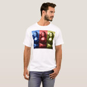 T-shirt Couleurs primaires Mona Lisa (Devant entier)