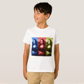 T-shirt Couleurs primaires Mona Lisa (Devant entier)