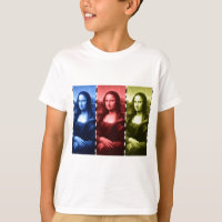 Couleurs primaires Mona Lisa Poster de animal