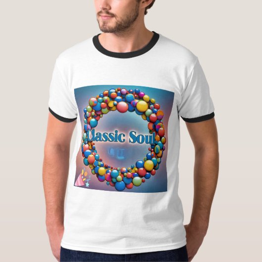 T-shirt "Couleurs rythmiques" (Devant)
