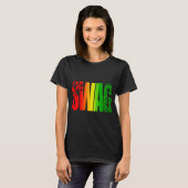 T-shirt couleurs SWAG (Devant entier)