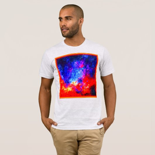 T-shirt Couleurs vives de Nebulae. Commandez dès maintenan (Devant entier)