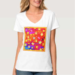 T-shirt Couleurs vives des étoiles. Commandez dès maintena