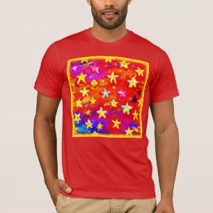 T-shirt Couleurs vives des étoiles. Commandez dès maintena