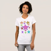 T-shirt couleurs vives starfish fun (Devant entier)