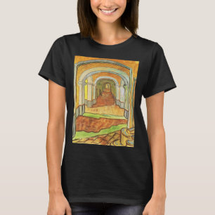 T-shirt Couloir de l'asile Saint-Paul par Vincent van Gogh