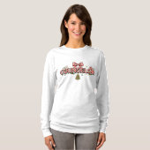 T-shirt Counselor Christmas Long Sleeve – Playful Holiday (Devant entier)