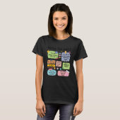 T-shirt Counselor Note To Self Mental Health School Psycho (Devant entier)