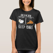 T-shirt Count Sheep Pizza Sleepshirt (Devant)