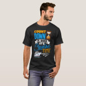 T-shirt Countdown Is Over It's Cruise Time Cruising Crui (Devant entier)