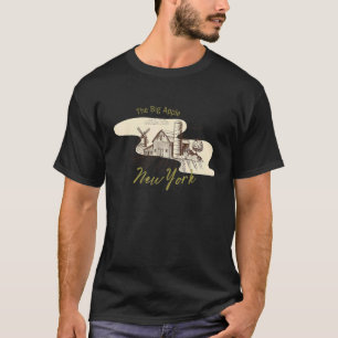 T-shirt Country Farm New York City Mauvaise géographie Stu