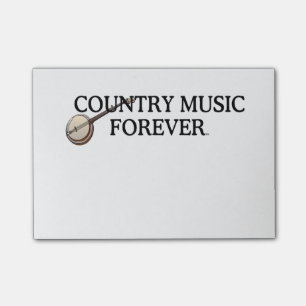 T-SHIRT Country Music Forever Post-it® Notes