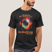 T-shirt Countryside On The Path Of Totality Total Solar Ec (Devant)