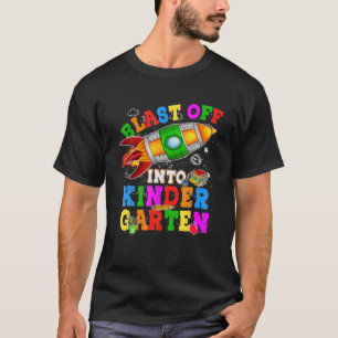 T-shirt Coup De Feu Dans Le Jardin D'Enfants Roquette Reto