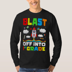 T-shirt Coup De Feu En 1Ème Année Rocket Premier Jour De L