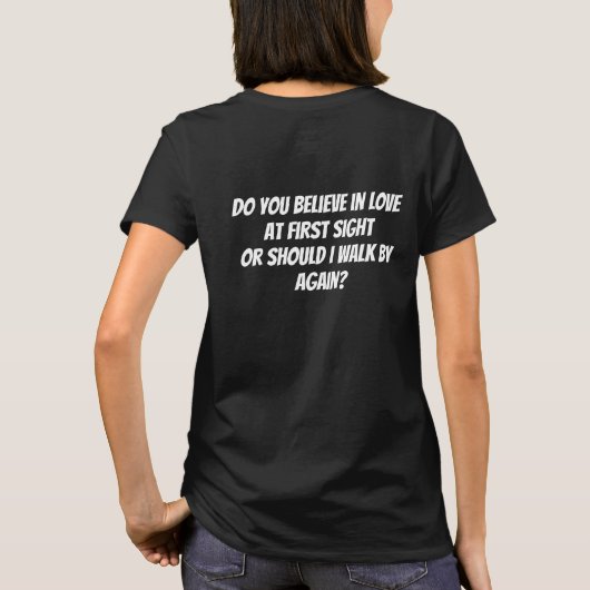 T-shirt coup de foudre (Dos)