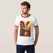 T-shirt coup de lapin (Devant entier)