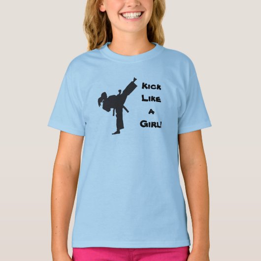 T-shirt Coup-de-pied comme une queue de cheval du (Devant)