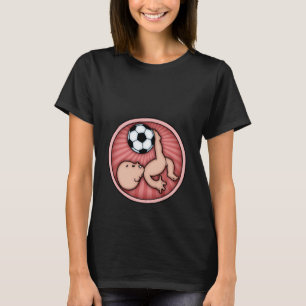 T-shirt Coup-de-pied de bébé du football