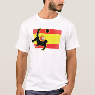 T-shirt Coup-de-pied de bicyclette de l'Espagne