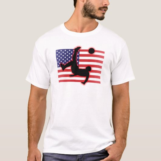 T-shirt Coup-de-pied de bicyclette des Etats-Unis (Devant)