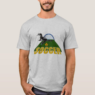 T-shirt coup de pied de football