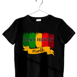 T-shirt Coup de pinceau Mois du patrimoine de l'histoire