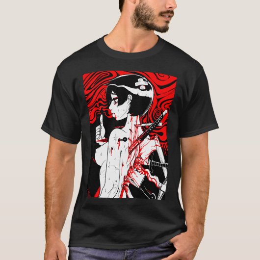 T-SHIRT COUP DE POIGNARD DANS LE DOS (Devant)