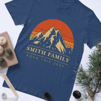 T-shirt Coup de soleil sur la route de réunion familiale p