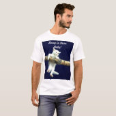 T-shirt Coup dedans là, bébé ! (Devant entier)