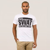 T-shirt COUP philippin - Tagalog - noir (Devant entier)