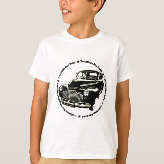 T-shirt coupé 1941 traditionnel de Chevy (Devant)