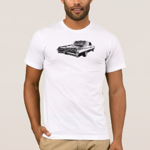 T-shirt Coupé 1962 d'Olds Starfire de schéma