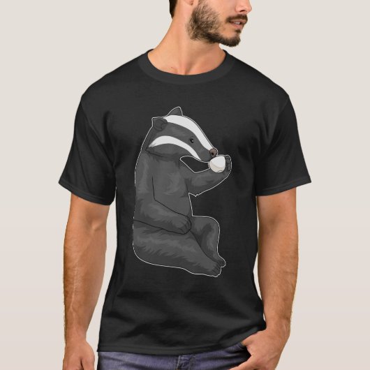 T-shirt Coupe Badger Coffee (Devant)
