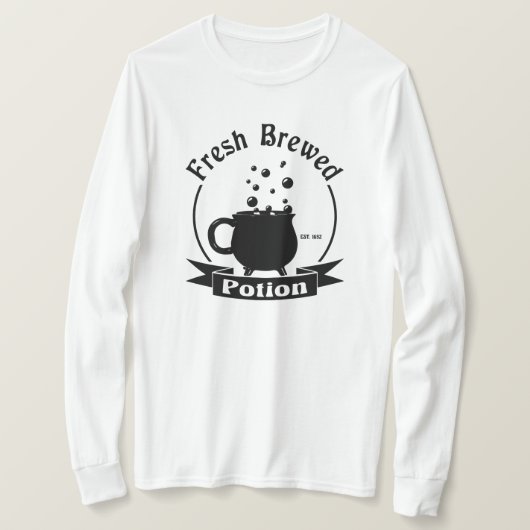 T-shirt Coupe Cauldron Potion Fraîche (Design devant)
