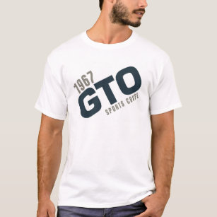 T-shirt Coupé de 1967 sports de GTO - turquoise de marin