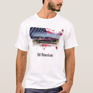 T-shirt Coupé de 68 mustangs tout américain
