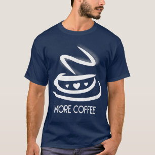 T-shirt Coupe de café mignonne