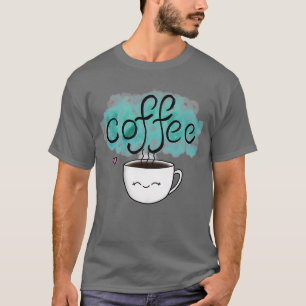 T-shirt Coupe de café mignonne 2