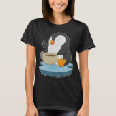 T-shirt Coupe de café Penguin (Devant)