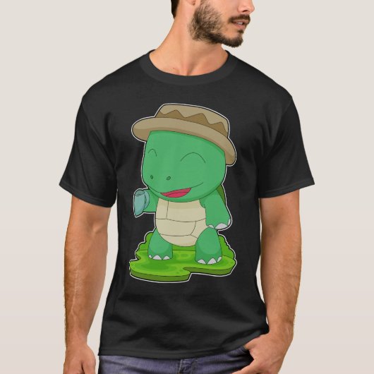 T-shirt Coupe de café tortue (Devant)