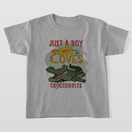 T-shirt Coupe de Crocodiles (Poser)
