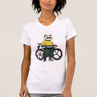T-shirt coupe de l'assiette mince