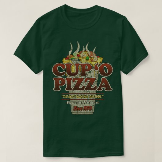 T-shirt Coupe de Pizza St Louis 1979 (Design devant)
